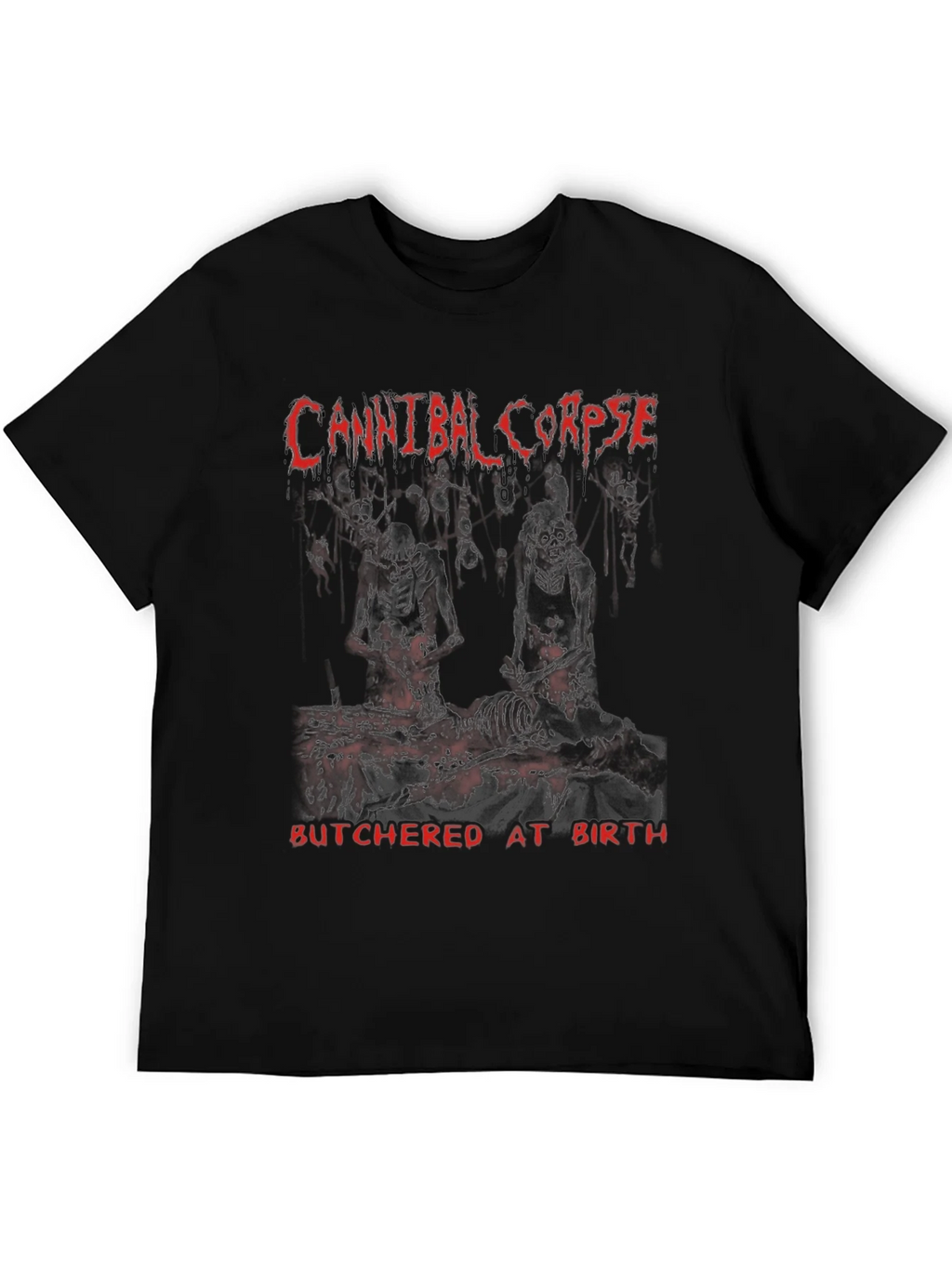 Cannibal Corpse Butchered at Birth Black T-Shirt product image 5