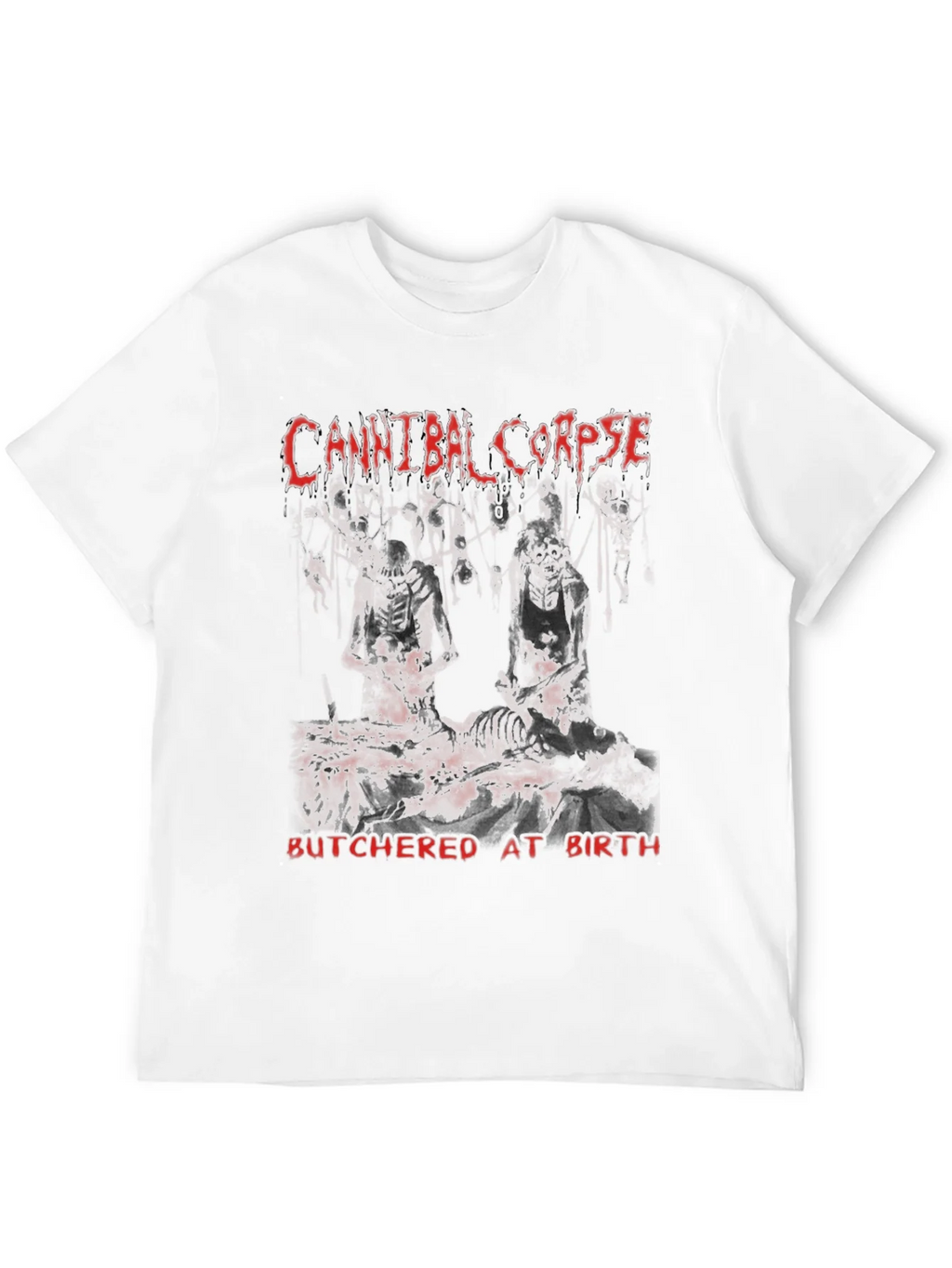 Cannibal Corpse Butchered at Birth Black T-Shirt product image 11