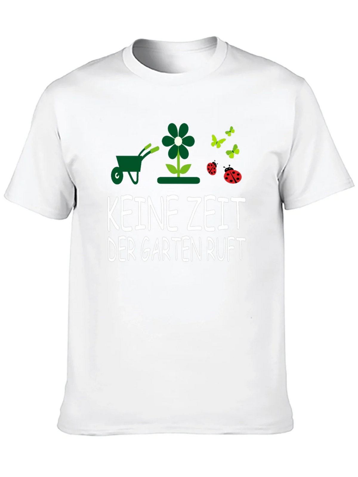 Gardening T-Shirt - KEINE ZEIT DER GARTEN RUFT - Garden product image 9