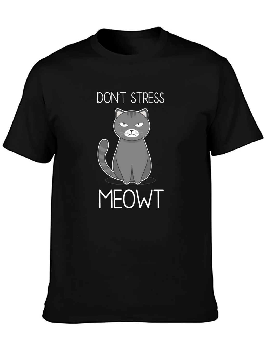 Dont Stress Meowt T-Shirt product image 3