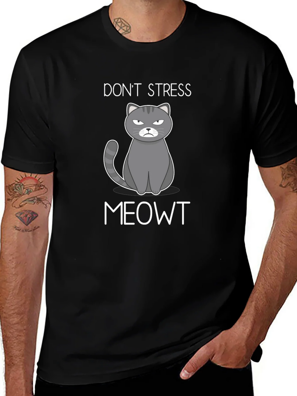 Dont Stress Meowt T-Shirt product image 1