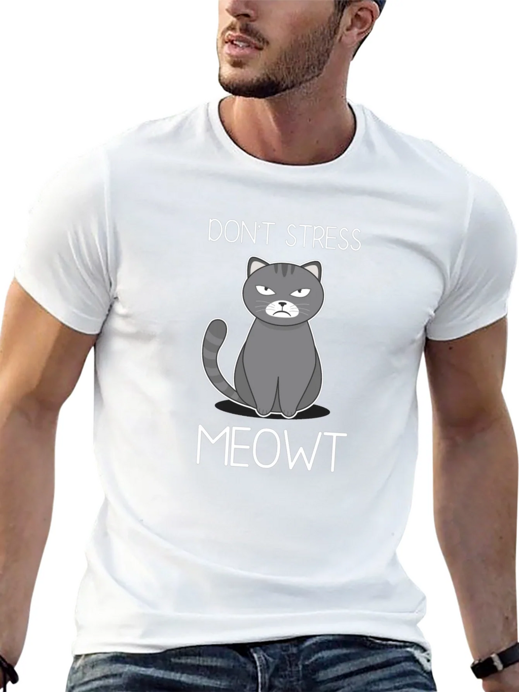 Dont Stress Meowt T-Shirt product image 12