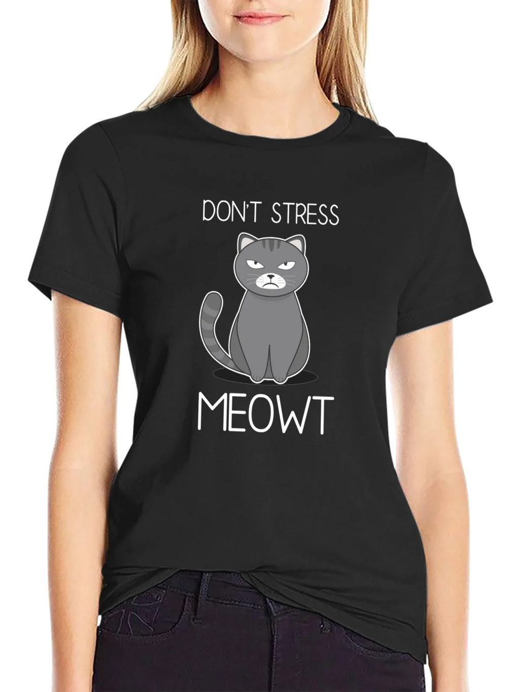 Dont Stress Meowt T-Shirt product image 2
