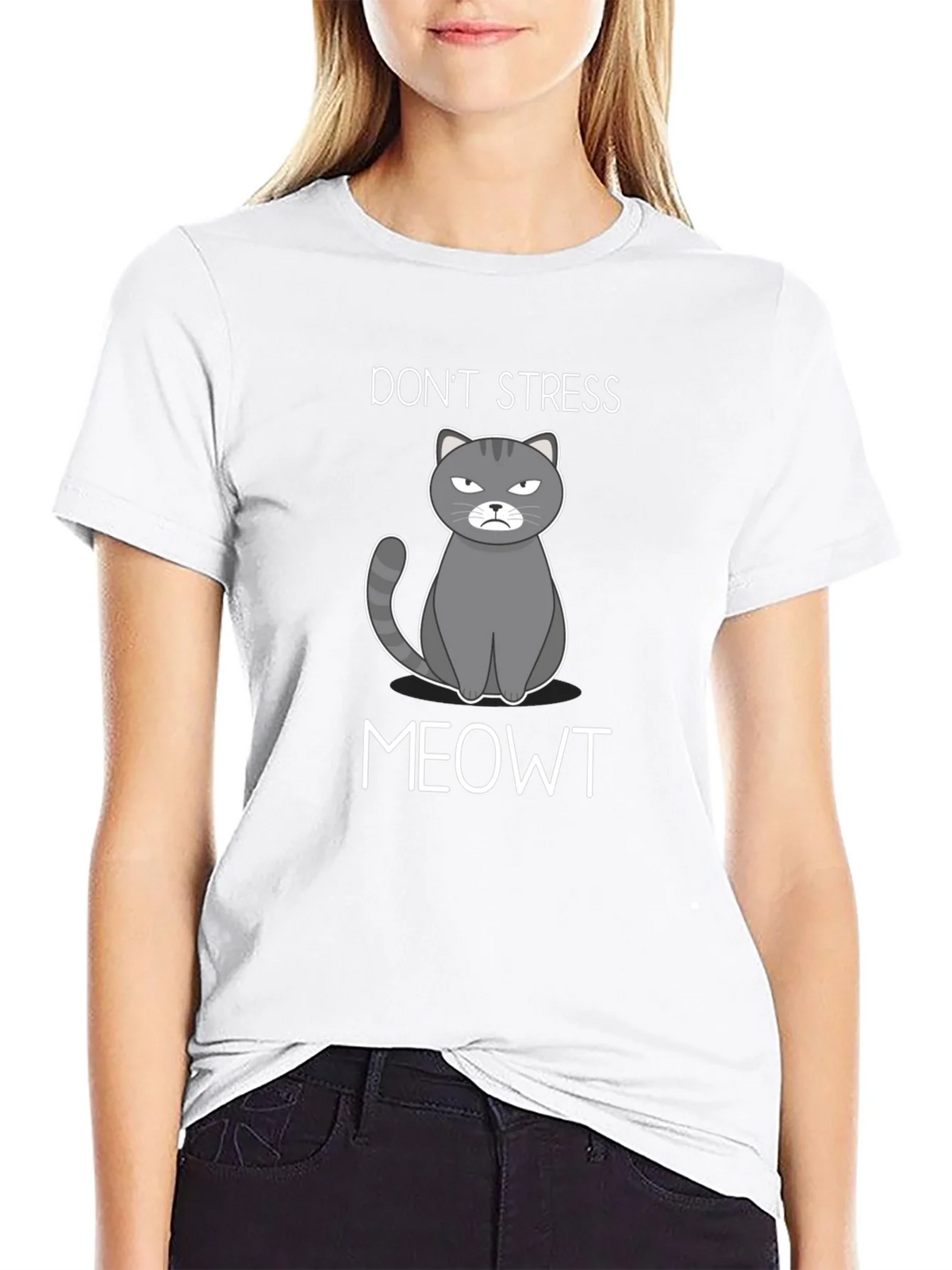 Dont Stress Meowt T-Shirt product image 8