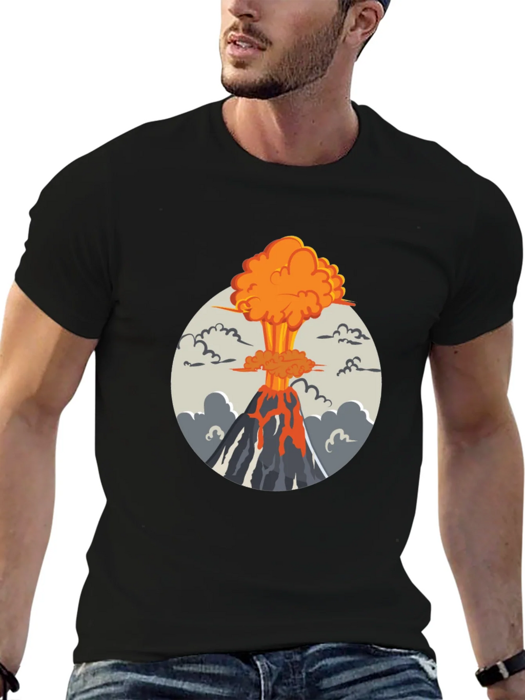 Volcano Explosion T-Shirt product image 6
