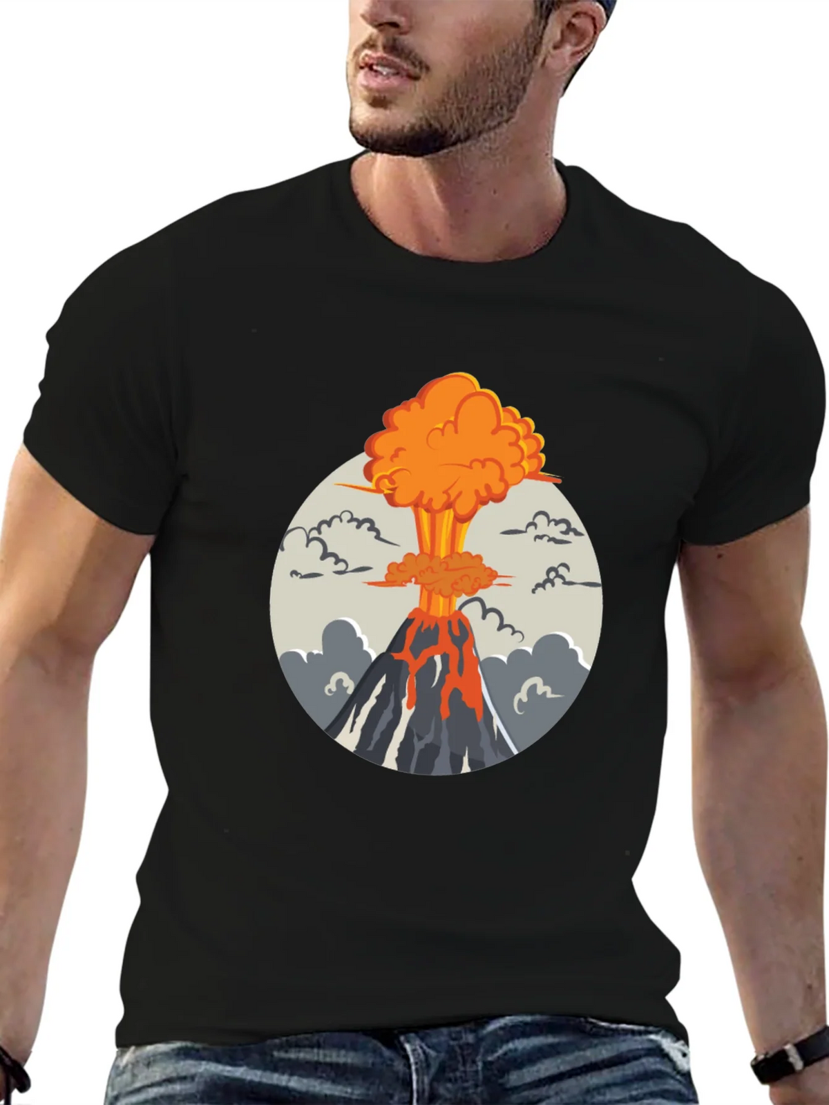 Volcano Explosion T-Shirt product image 6