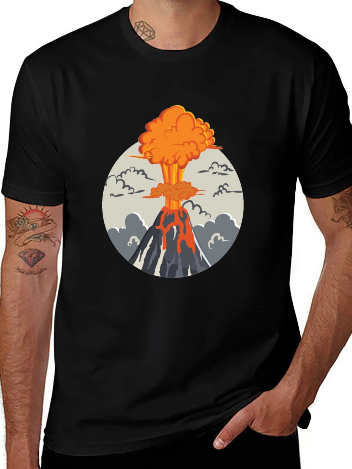 Volcano Explosion T-Shirt product image 1