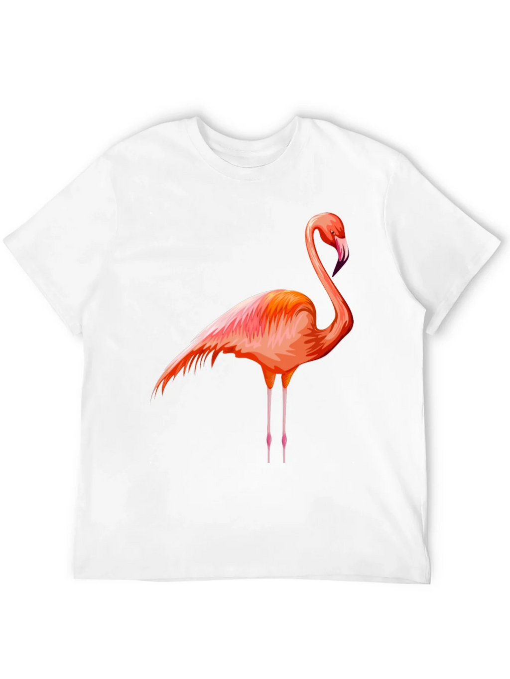 Flamingo Graphic Tee - Black Cotton Comfort product image 11