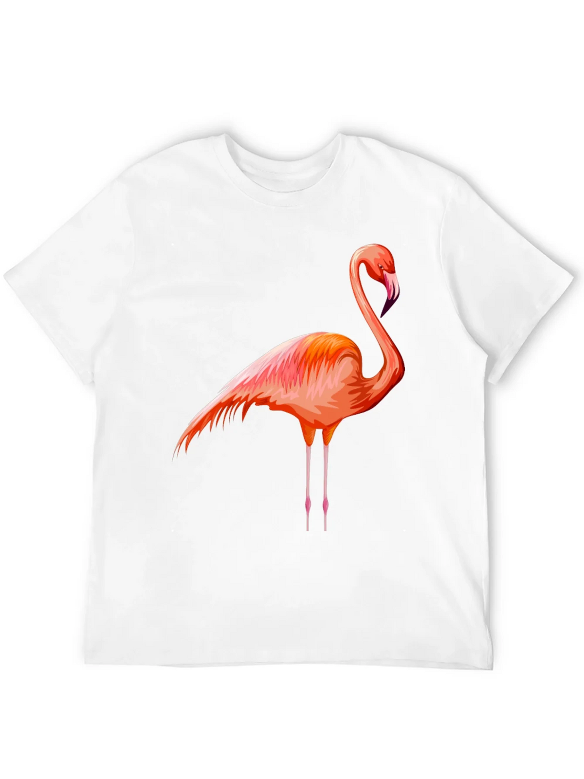 Flamingo Graphic Tee - Black Cotton Comfort product image 11