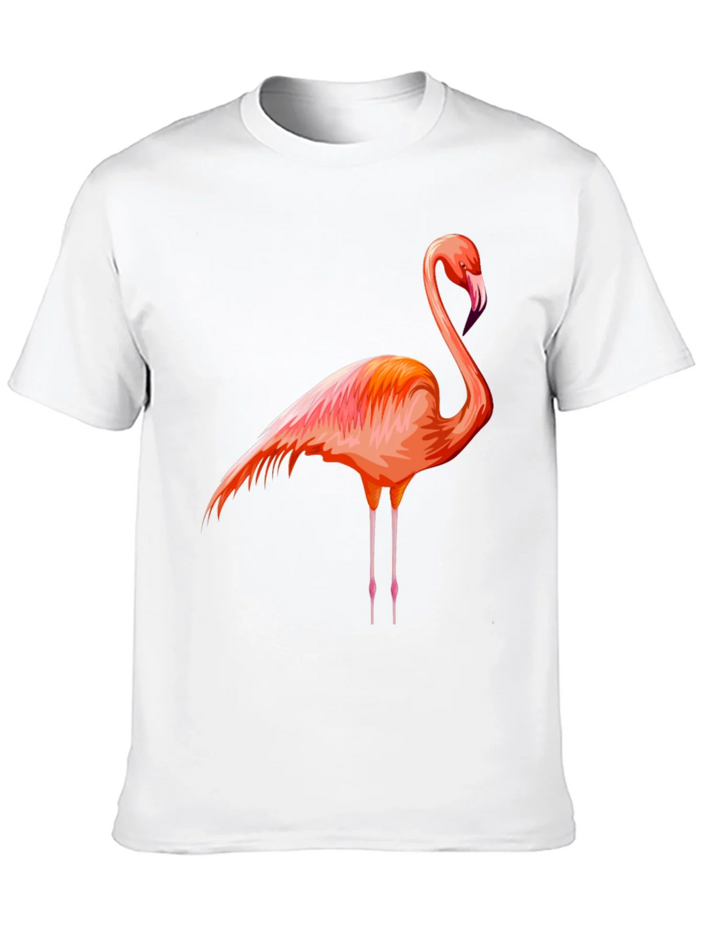 Flamingo Graphic Tee - Black Cotton Comfort product image 9