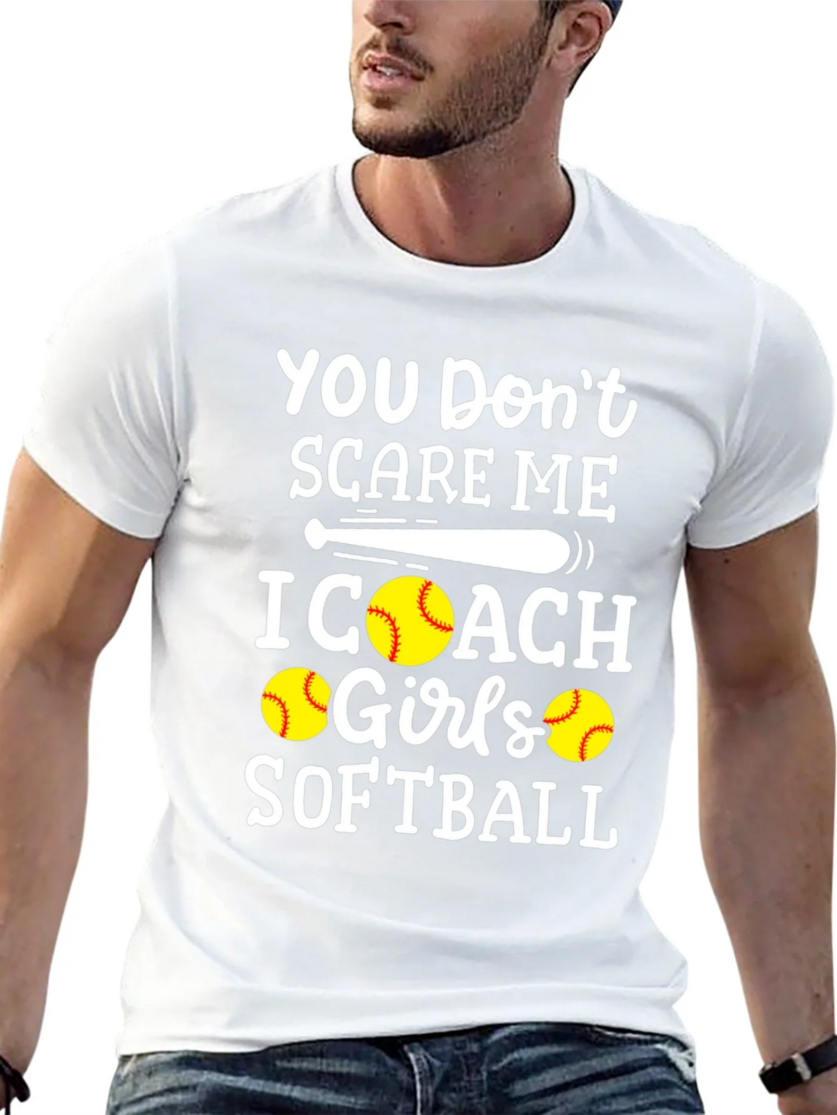 Funny Softball Coach T-Shirt product image 12