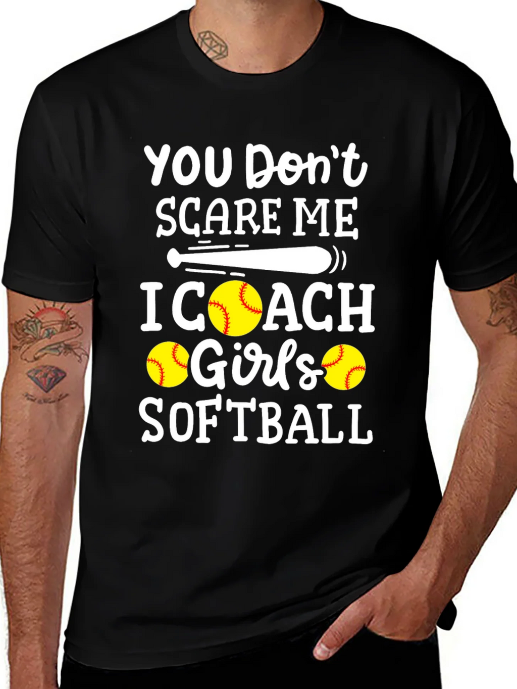 Funny Softball Coach T-Shirt product image 1
