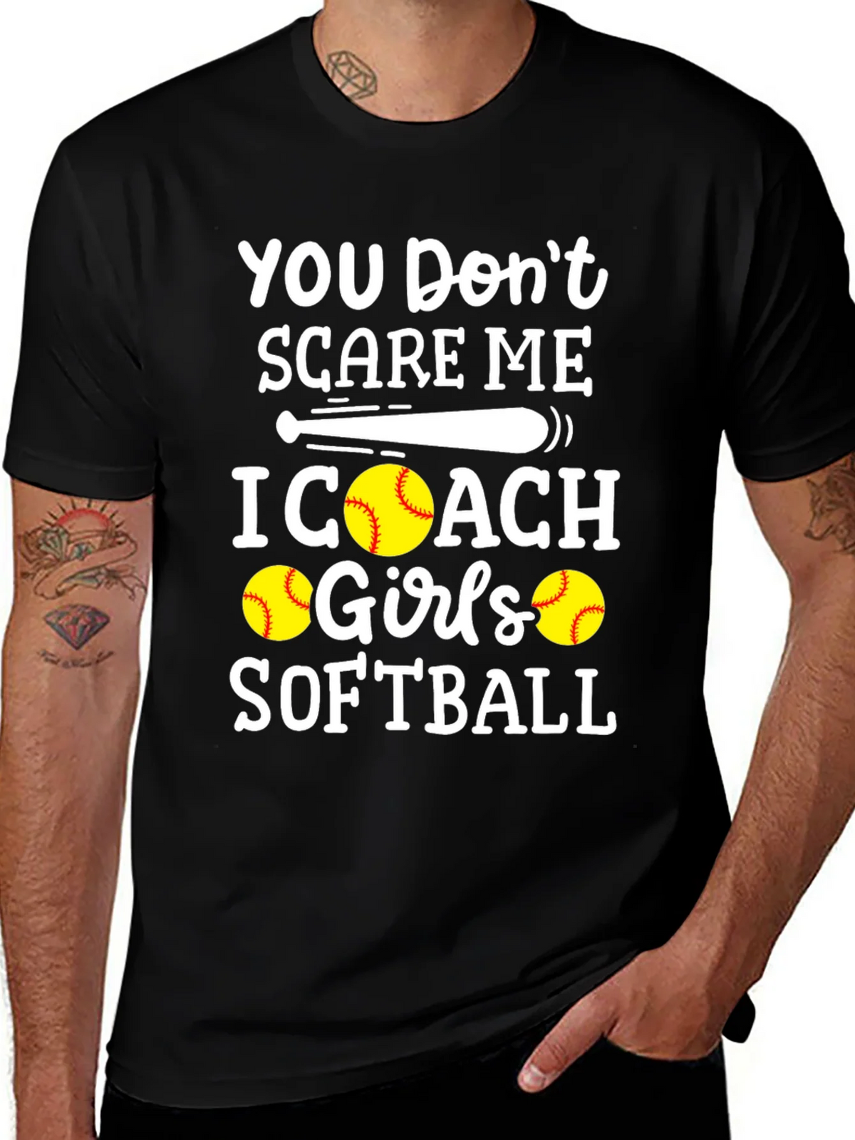 Funny Softball Coach T-Shirt product image 1