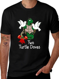 Two Turtle Doves Christmas T-Shirt product image 1