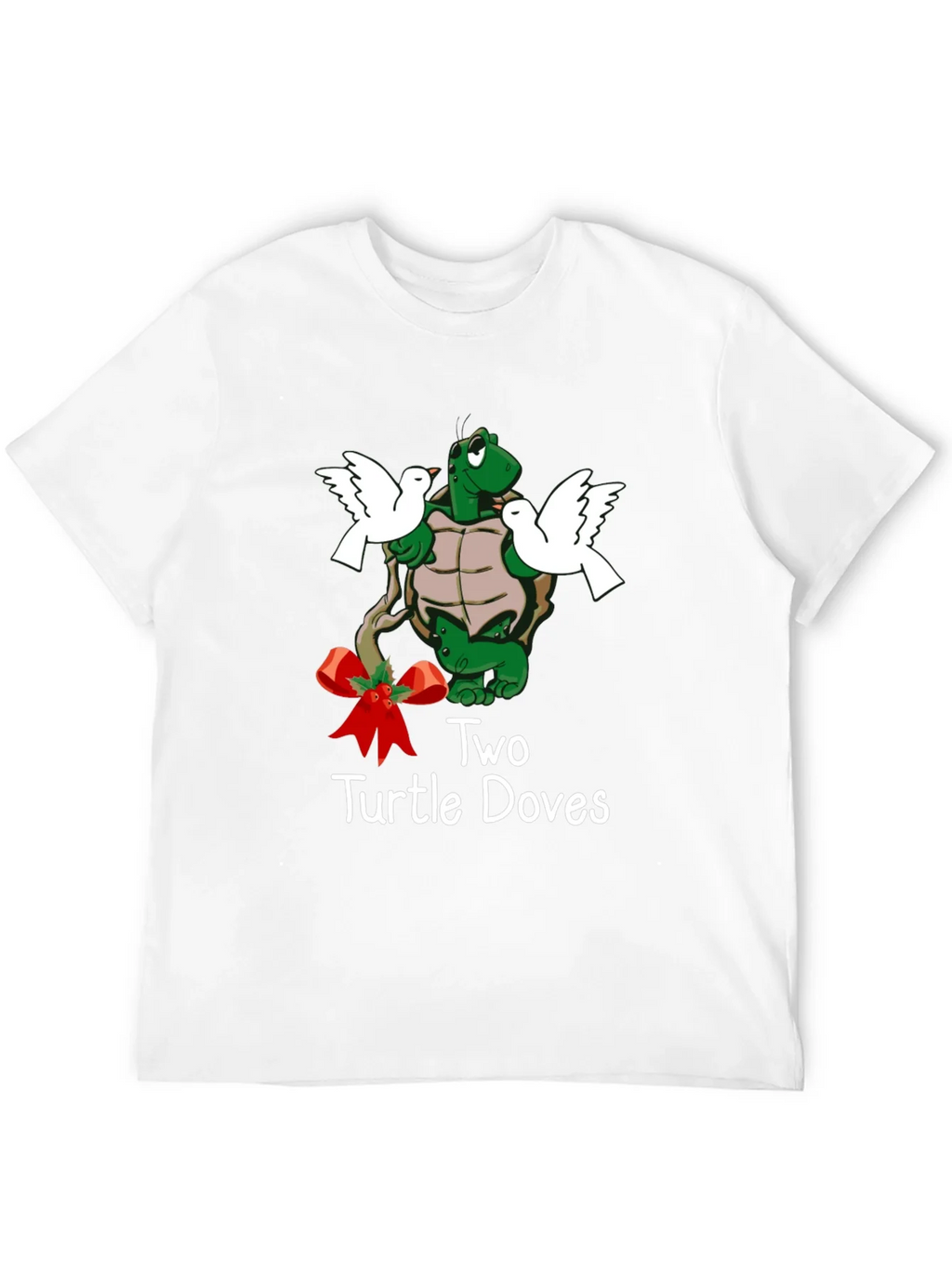 Two Turtle Doves Christmas T-Shirt product image 11