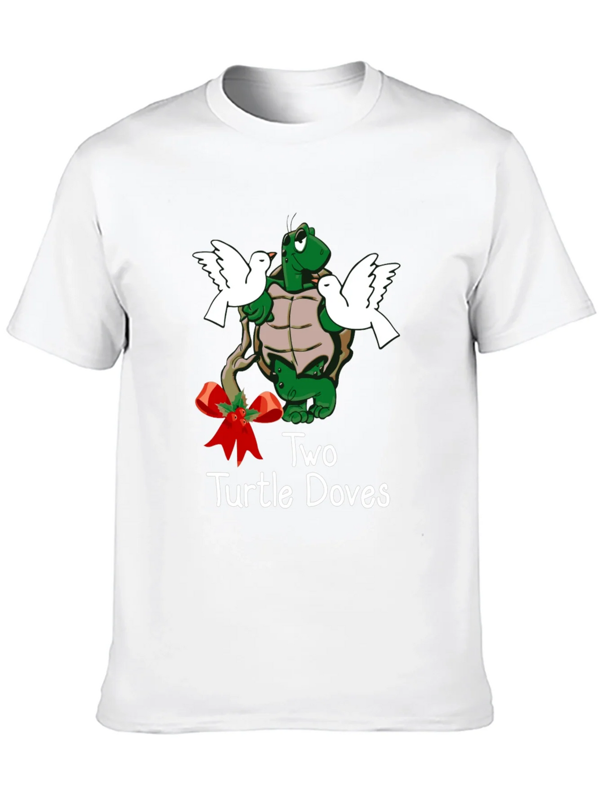 Two Turtle Doves Christmas T-Shirt product image 9