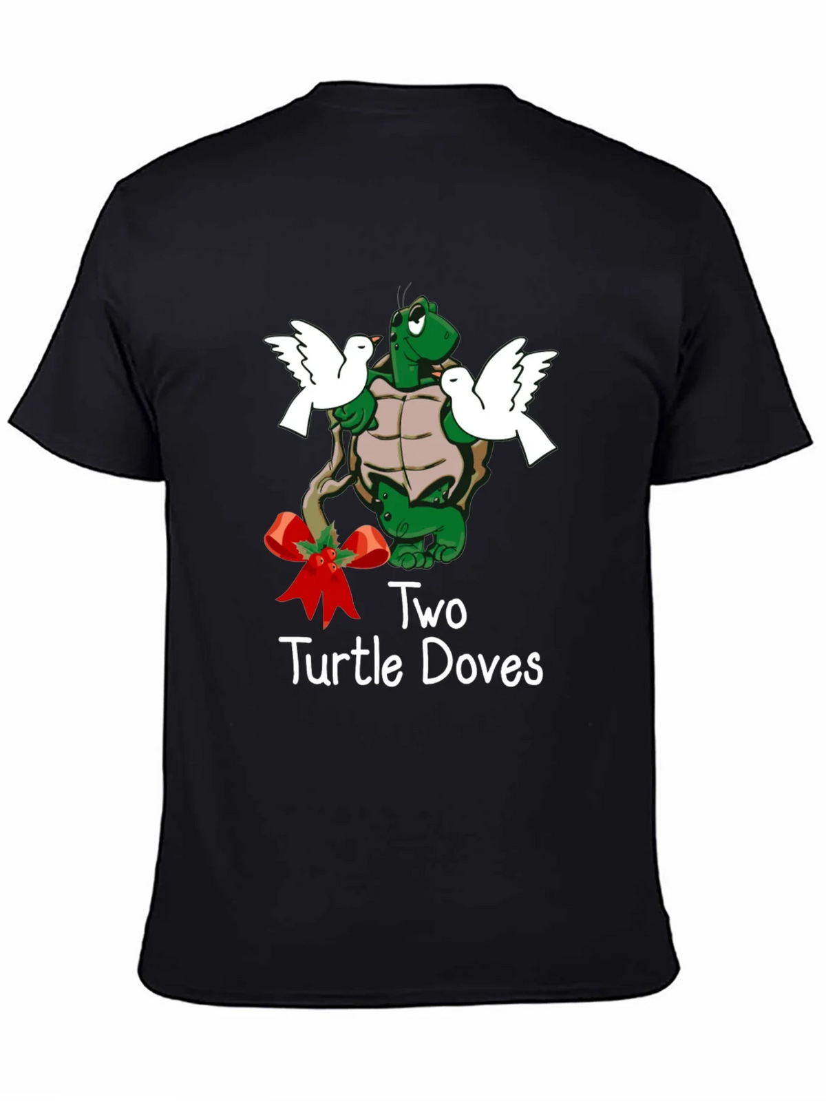 Two Turtle Doves Christmas T-Shirt product image 4