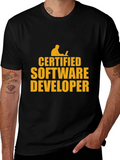 Certified Software Developer T-Shirt product image 1