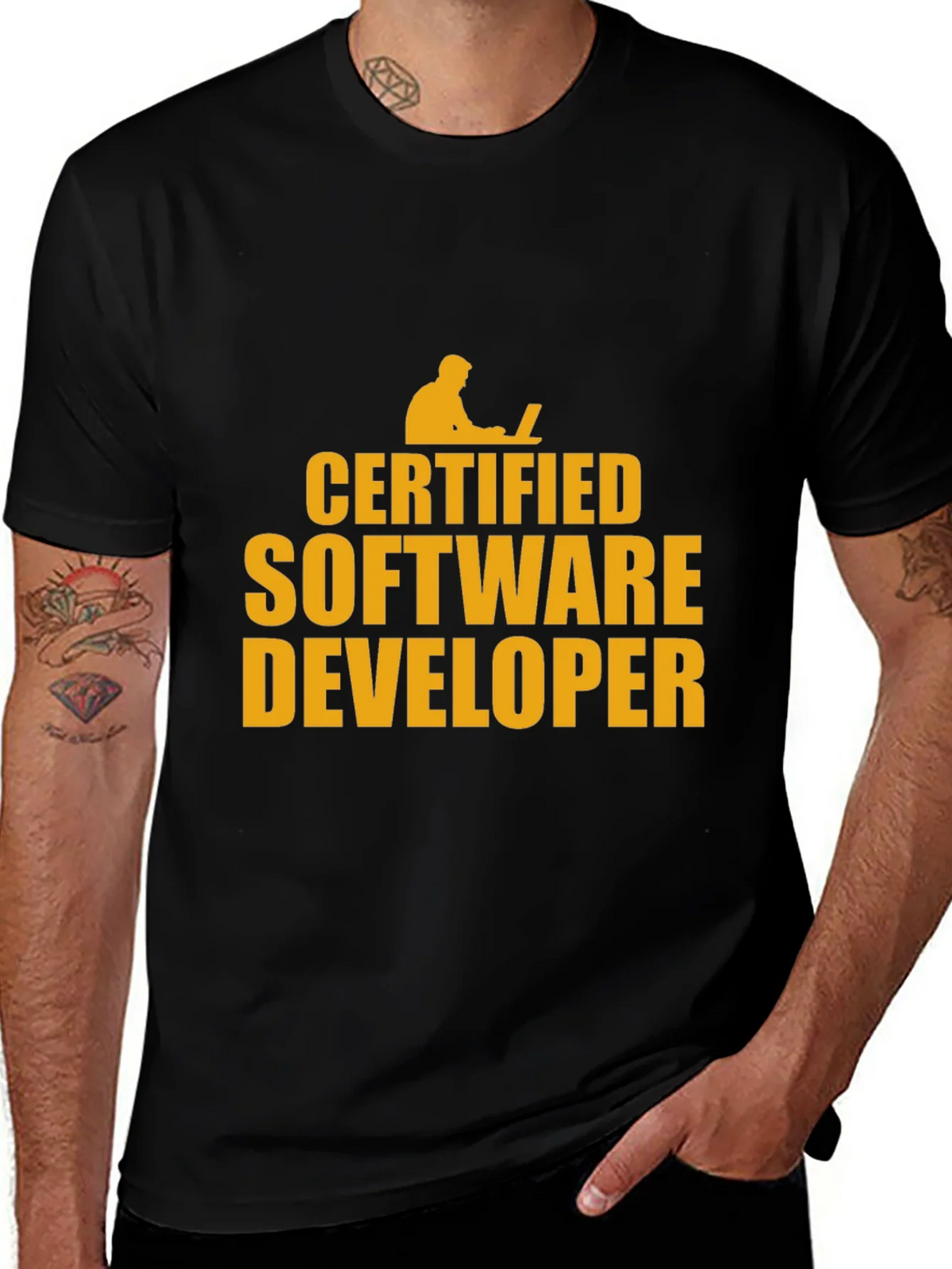 Certified Software Developer T-Shirt product image 1