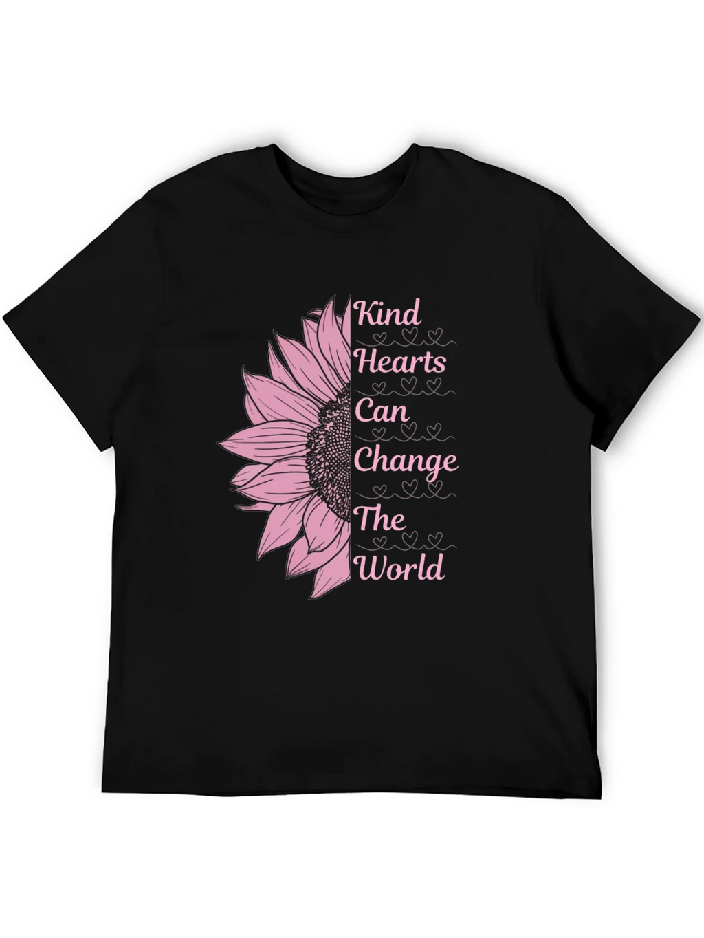 Kind Hearts Sunflower Graphic T-Shirt product image 5