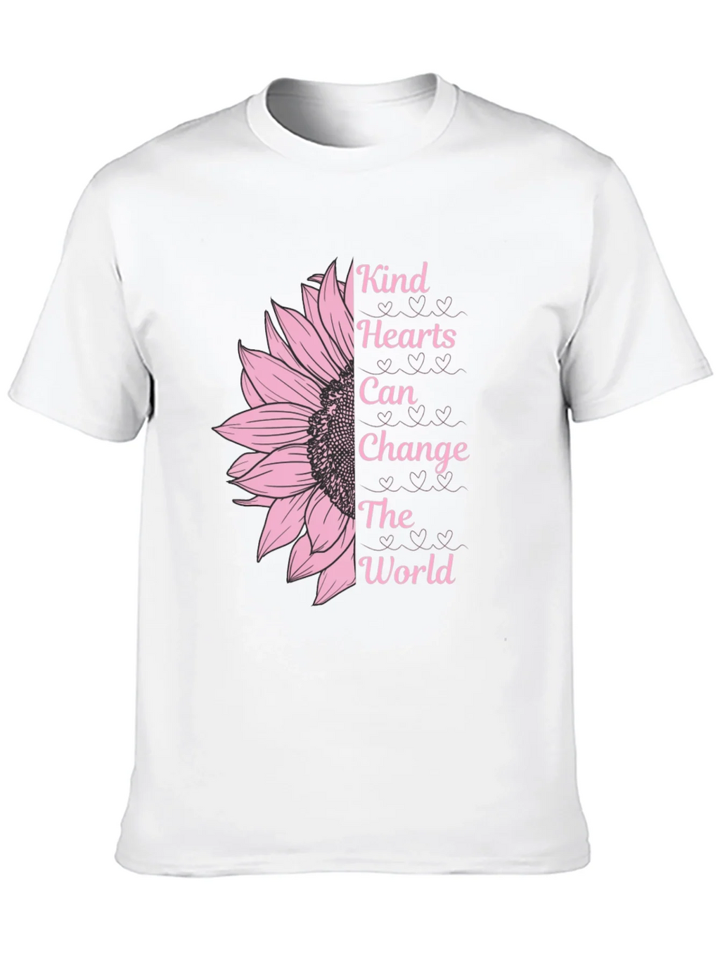 Kind Hearts Sunflower Graphic T-Shirt product image 9