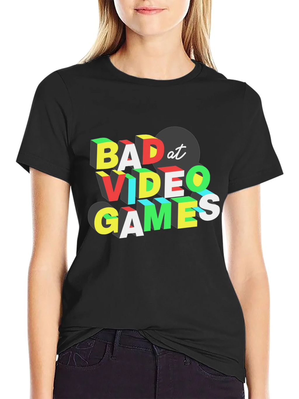 Bad At Video Games T-Shirt - Gamer Tee product image 2