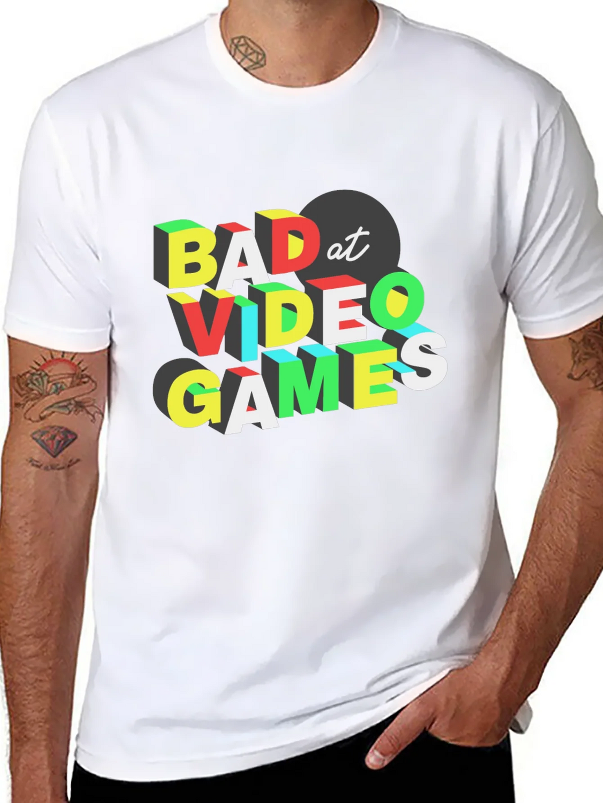 Bad At Video Games T-Shirt - Gamer Tee product image 7