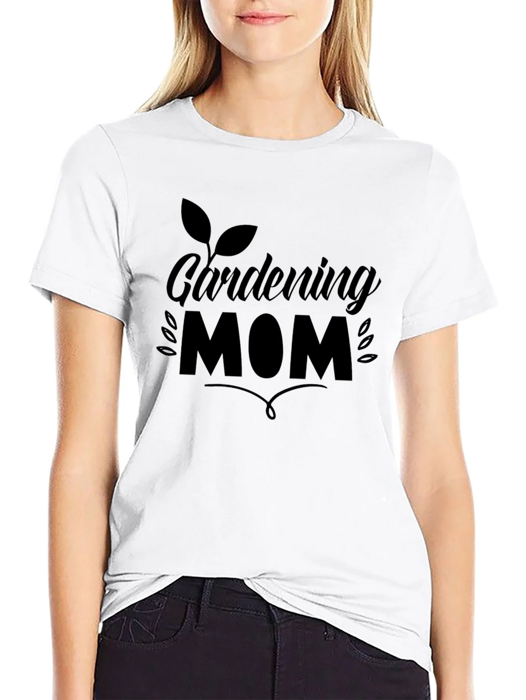 Gardening Mom Black T-Shirt product image 8