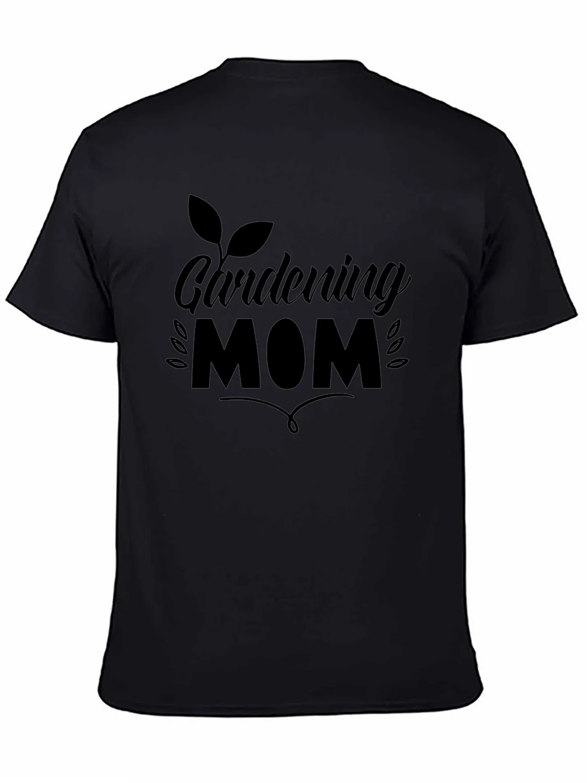 Gardening Mom Black T-Shirt product image 4