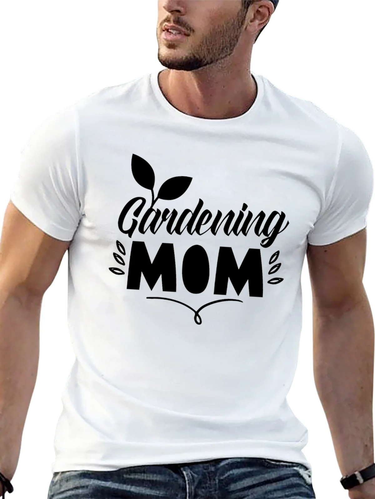 Gardening Mom Black T-Shirt product image 12