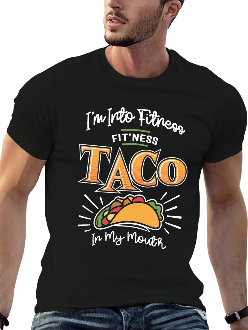 Fitness Taco Graphic Tee product image 6