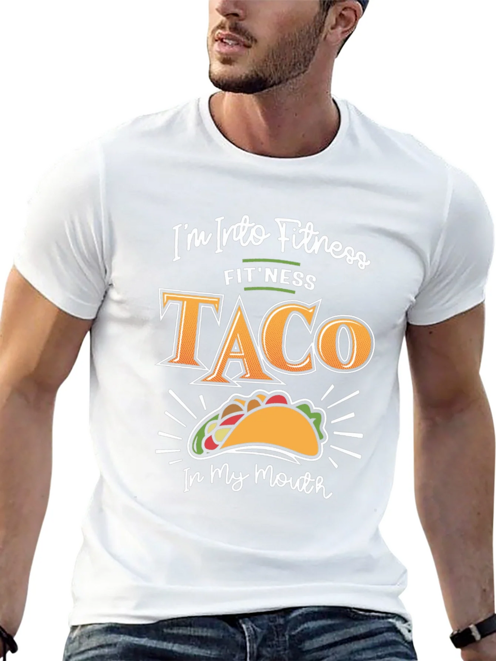 Fitness Taco Graphic Tee product image 12