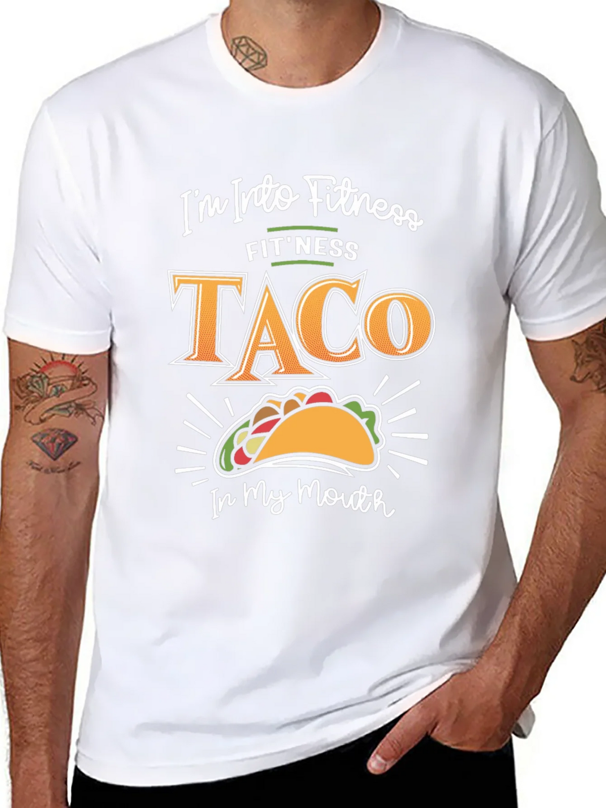 Fitness Taco Graphic Tee product image 7