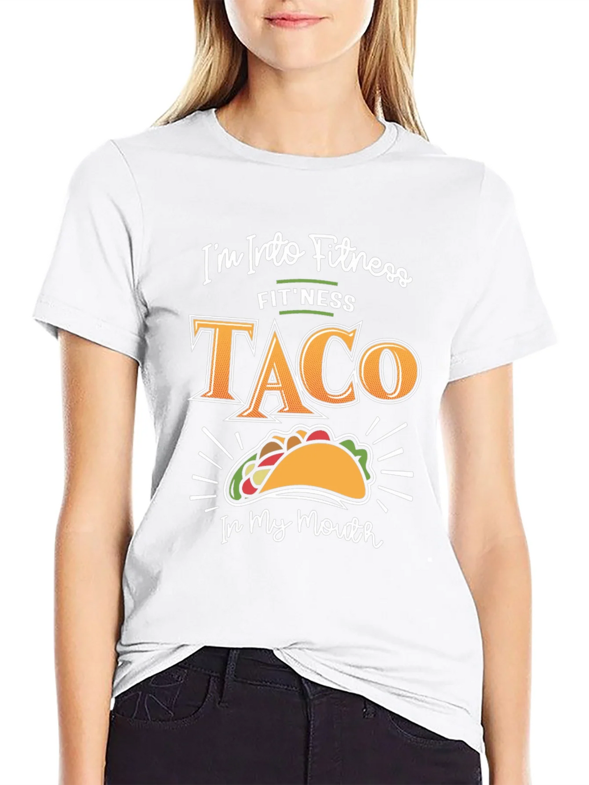 Fitness Taco Graphic Tee product image 8