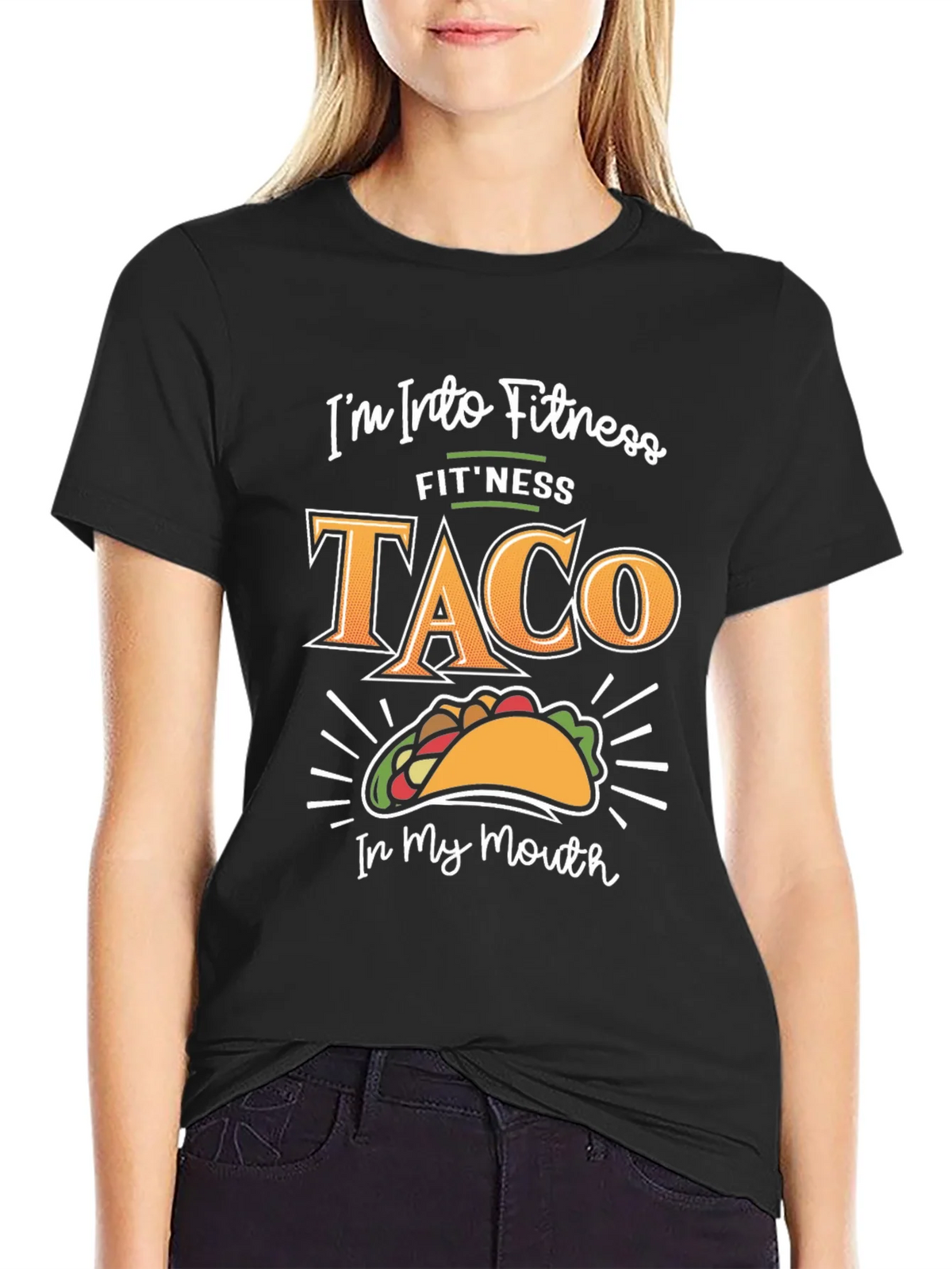Fitness Taco Graphic Tee product image 2