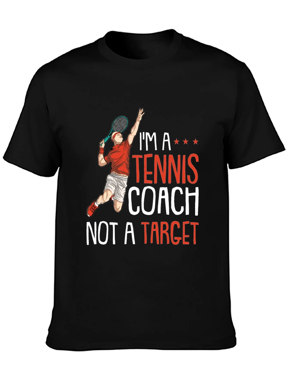 Im A Tennis Coach T-Shirt product image 3