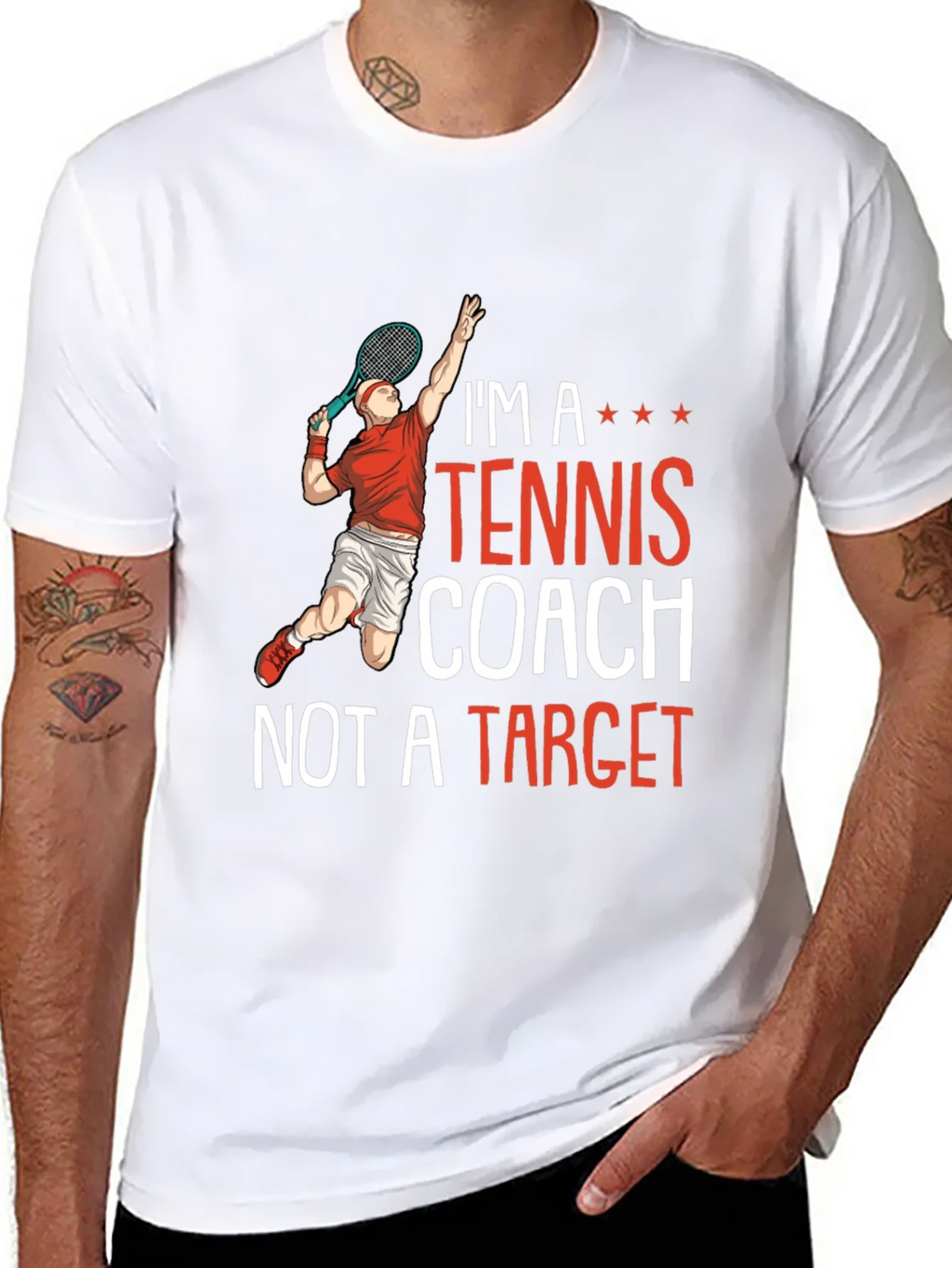 Im A Tennis Coach T-Shirt product image 7