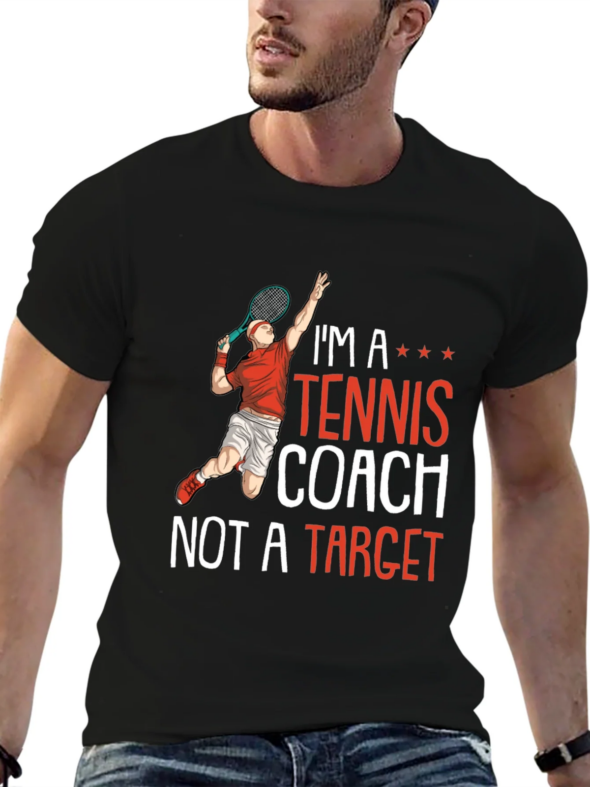 Im A Tennis Coach T-Shirt product image 6