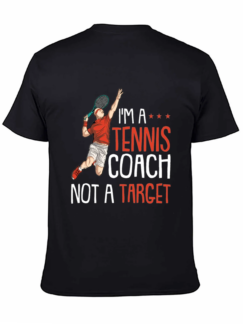 Im A Tennis Coach T-Shirt product image 4