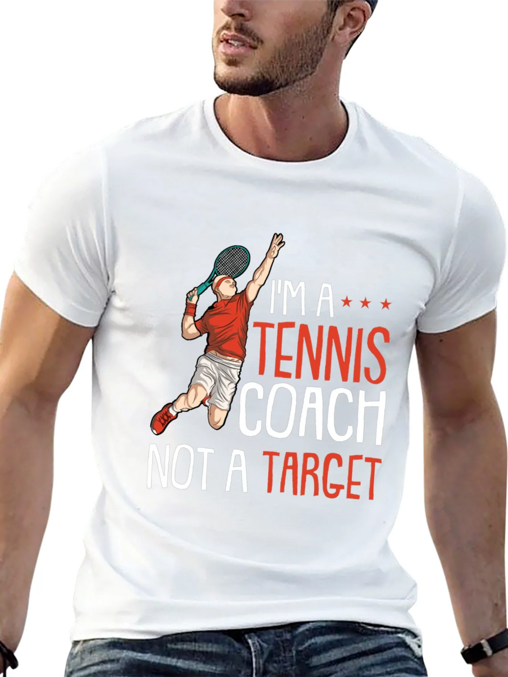 Im A Tennis Coach T-Shirt product image 12