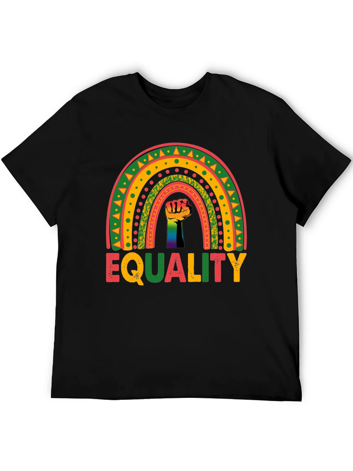 Equality Rainbow Fist T-Shirt product image 5
