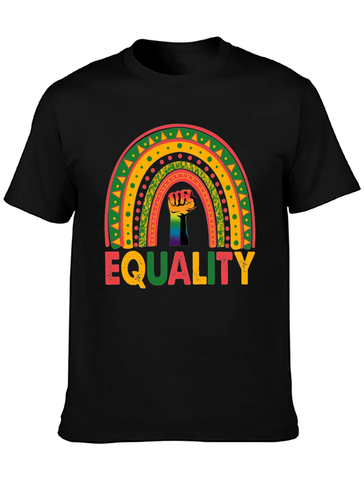 Equality Rainbow Fist T-Shirt product image 3
