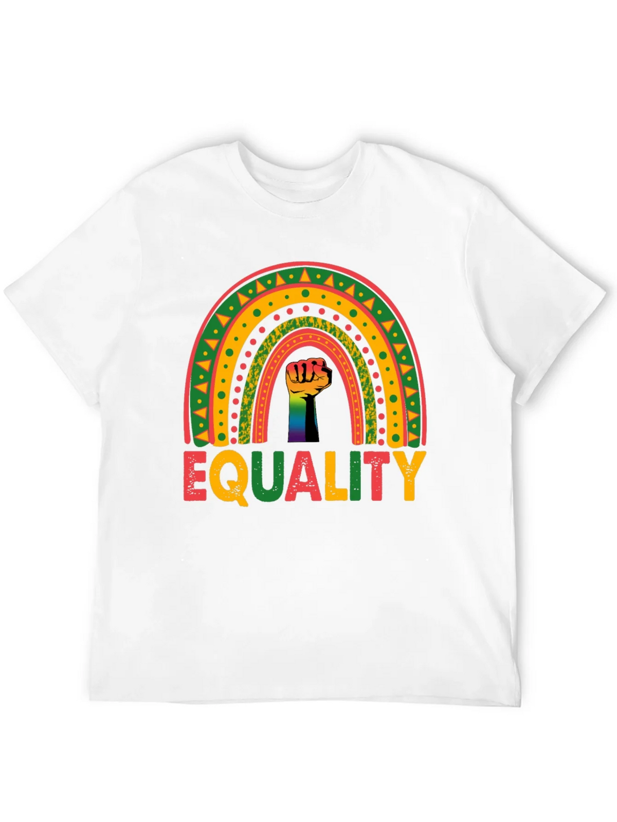 Equality Rainbow Fist T-Shirt product image 11