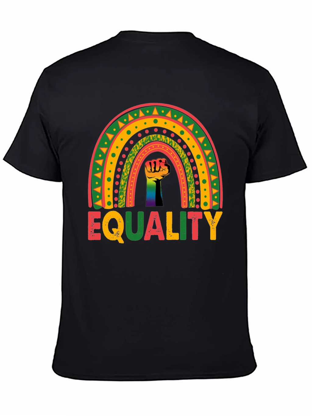 Equality Rainbow Fist T-Shirt product image 4