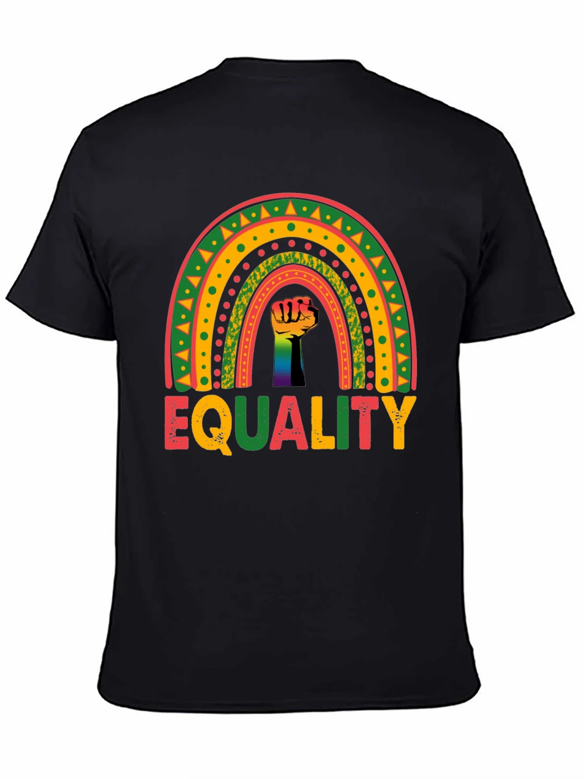 Equality Rainbow Fist T-Shirt product image 4