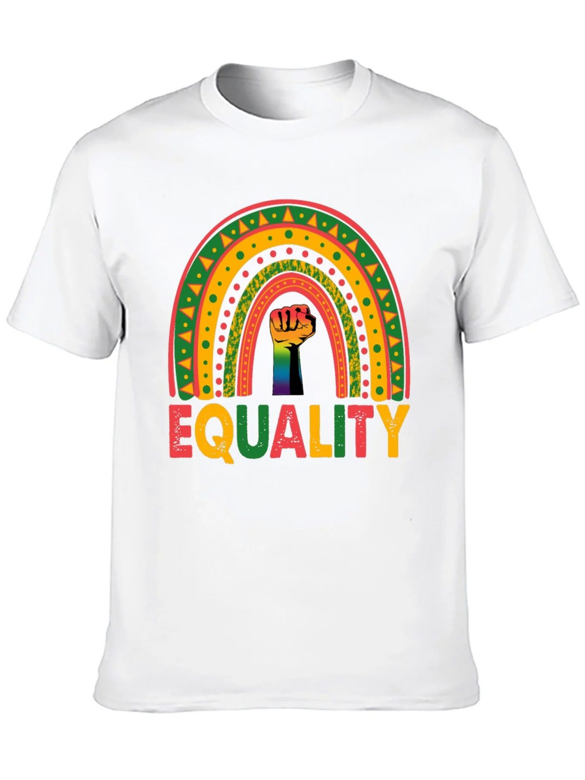 Equality Rainbow Fist T-Shirt product image 9