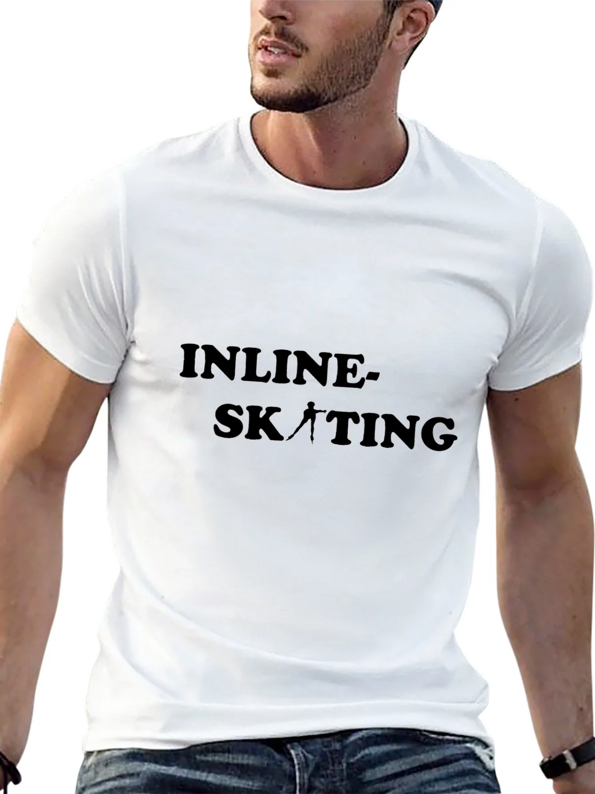 Inline Skating Graphic Tee - Sporty Casual Style product image 12
