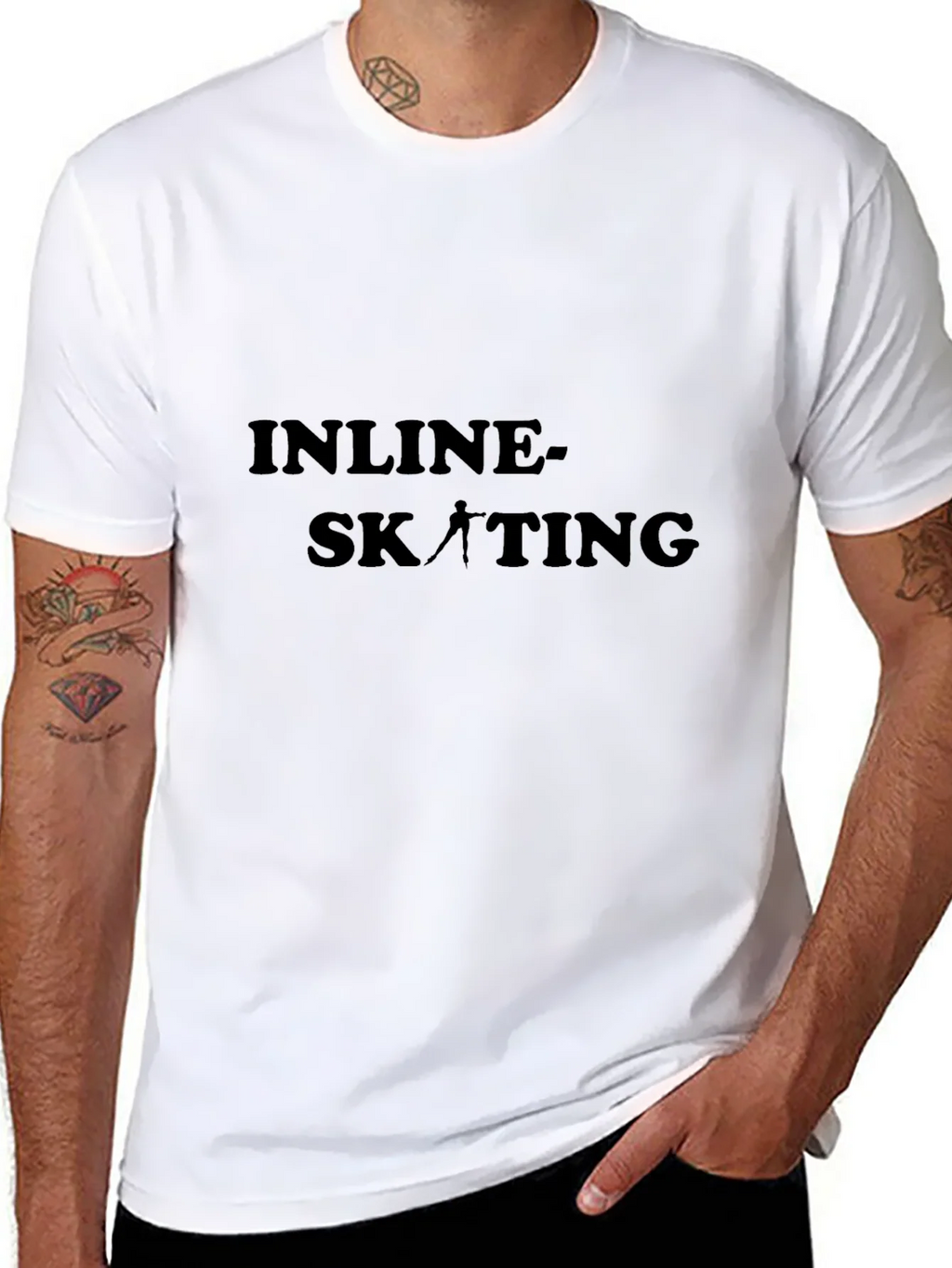 Inline Skating Graphic Tee - Sporty Casual Style product image 7