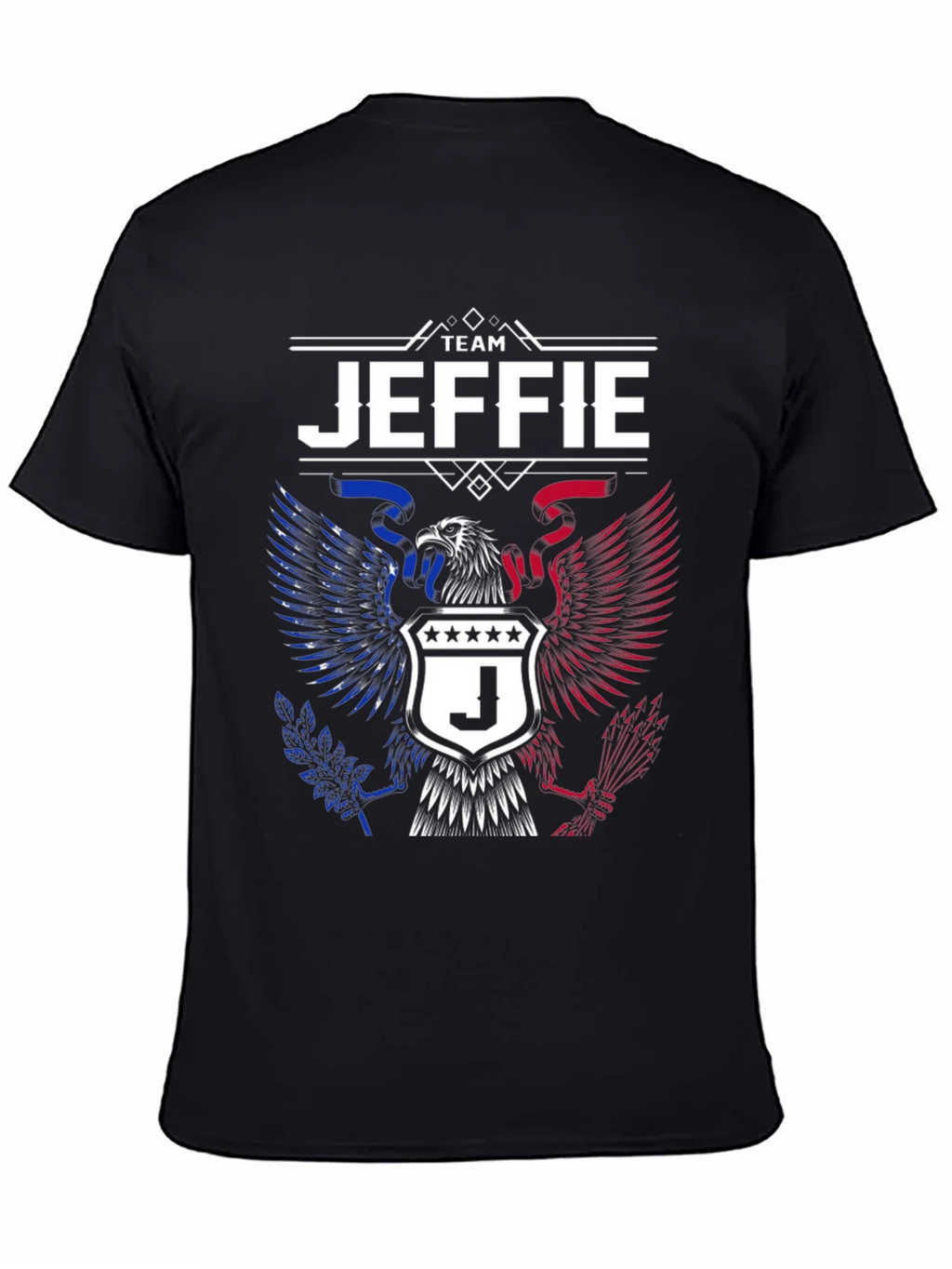 Team Jeffie Eagle Crest T-Shirt product image 4