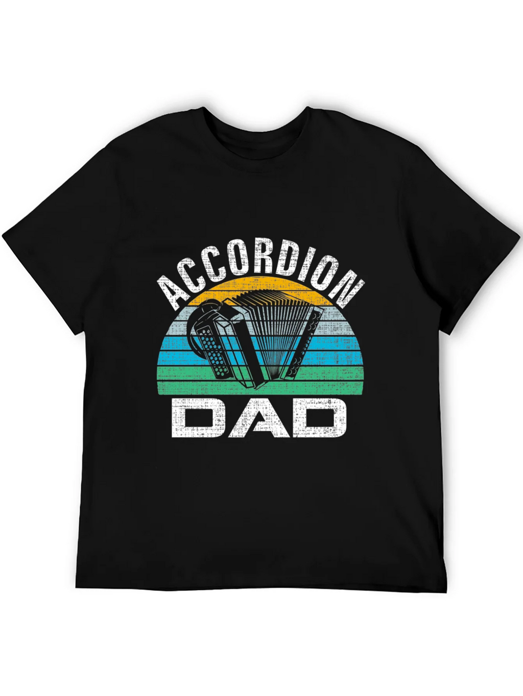 Accordion Dad Graphic Tee - Musician Gift product image 5